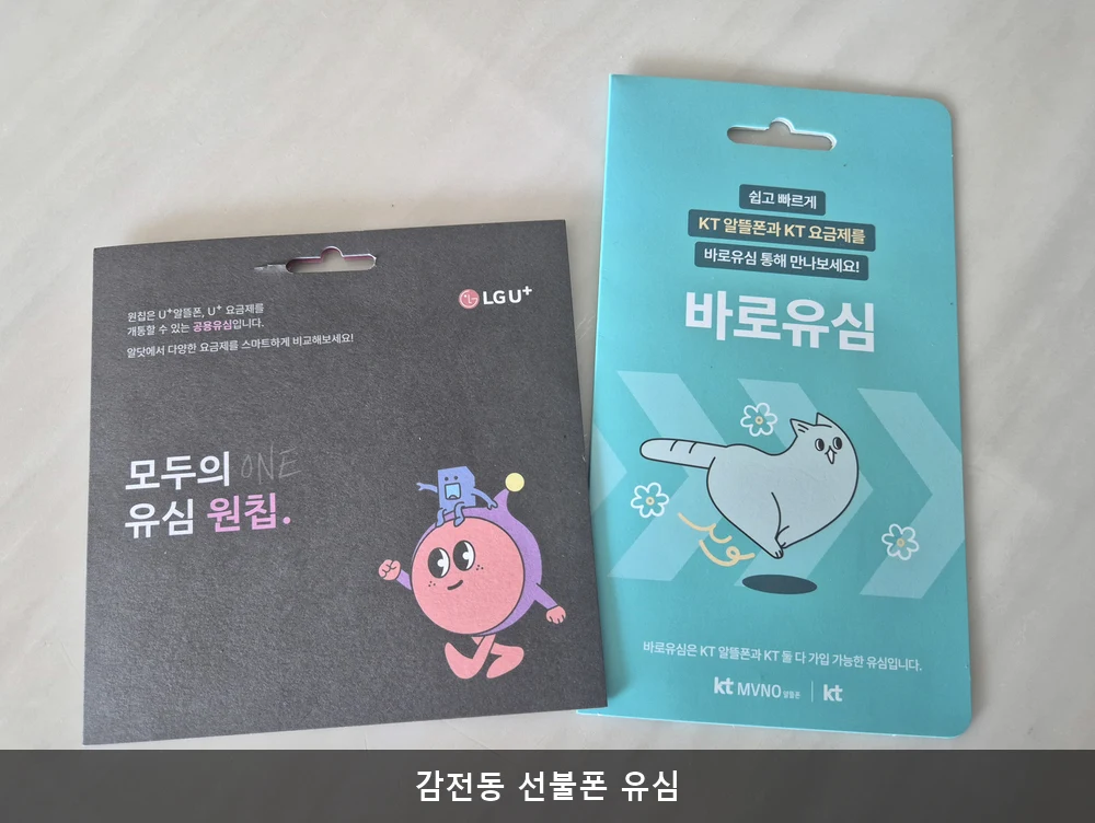 감전동 선불폰 유심