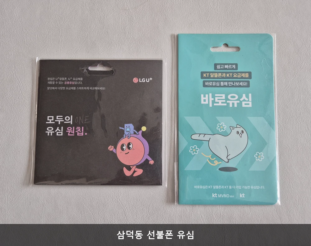 삼덕동 선불폰 유심